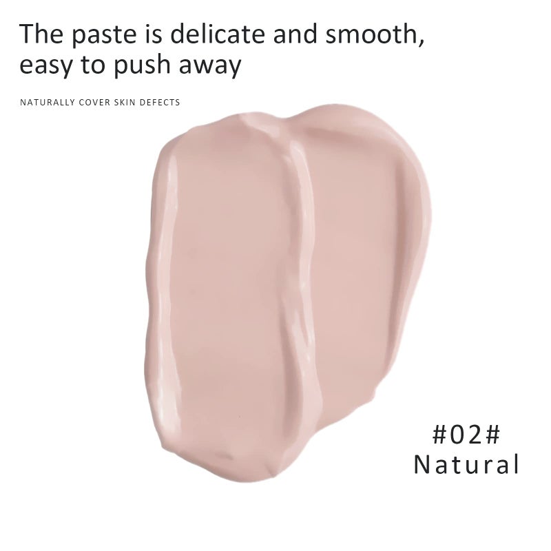 Ownest KYDA Mushroom Head Air Cushion BB Cream,Concealer Lasting Nude Makeup Moisturizing Pigment CC Liquid Foundation, Even Skin Tone Makeup Base Primer-Natural - Image 2