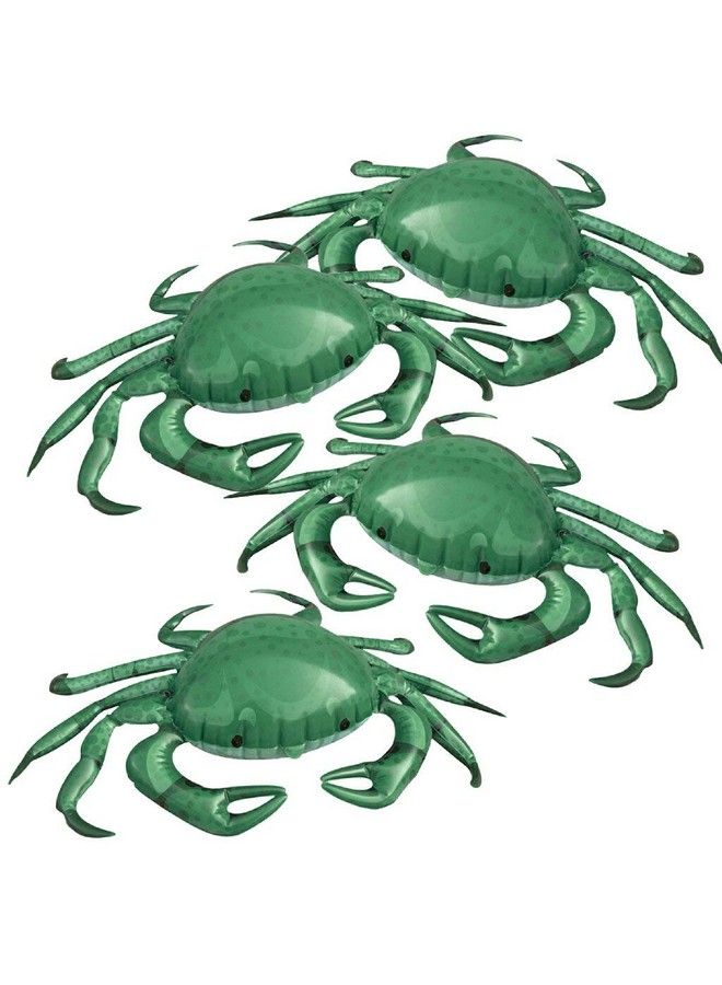 Jet Creations Inflatable Animals 20" Wide Pack Of 4 Crab Supplies Party Favors Gifts Ancrab4 Multi - Image 1