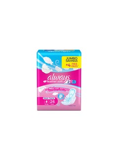 Feather Soft 2in1, Maxi Thick Long Sanitary Pads With Wings