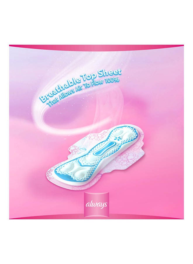 Always - Feather Soft 2in1, Maxi Thick Long Sanitary Pads With Wings - Image 1