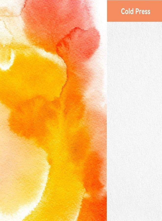 Lightwish Square Watercolor Sketchbook,2 Pack Total 40 Sheets,100% Cotton,300gsm/140lb,Acid-Free,Cold Press Watecolor Paper Journal for Artists Adults Students,4.72 * 4.72 Inches - Image 5