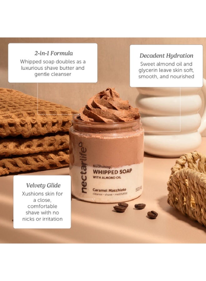 Nectar Life Whipped Soap and Shave Butter (Caramel Macchiato) - Image 2