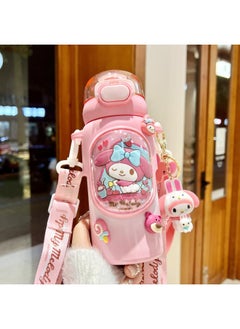 Sanrio Coolomi Children's Thermos Cup Primary School Student Water Cup School Special Girl Straw Kettle New