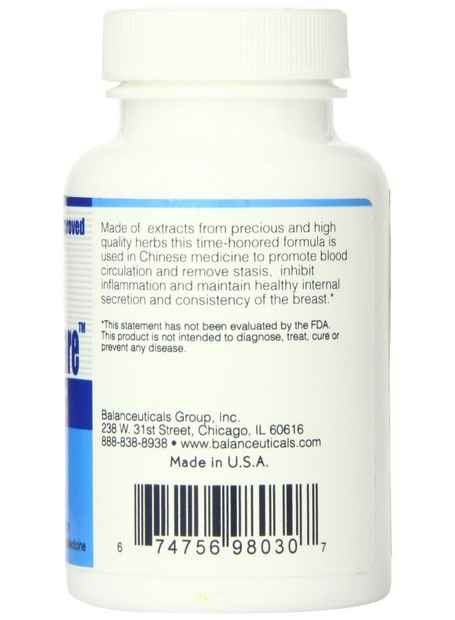 Balanceuticals Mammary Care Dietary Supplement Capsules, 500 mg, 60-Count Bottle - Image 2