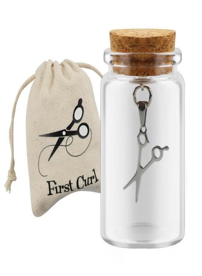 Thootyriaf First Curl Baby Teeth Keepsake Box First Haircut Keepsake Holder for Boys and Girls Glass Bottle Glass Bottle(Lanugo Bottle) - Image 1