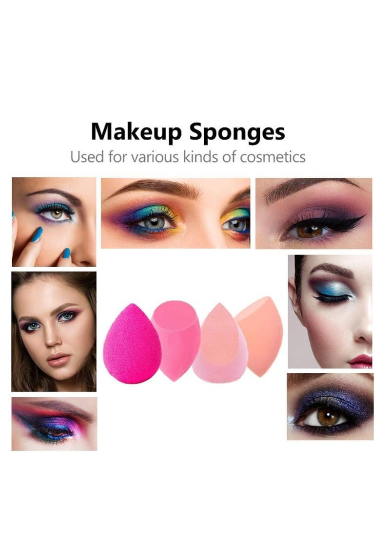 Genzy Beauty Blender Complexion Makeup Sponge, Beauty Foundation Blending Sponge Ideal for women Makeup Highlighters, Powder, Cream or Liquid Application, Assorted Color - Image 5