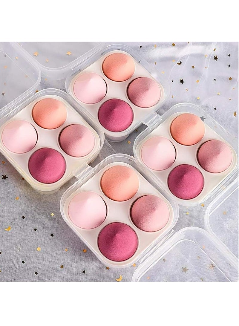 Genzy Beauty Blender Complexion Makeup Sponge, Beauty Foundation Blending Sponge Ideal for women Makeup Highlighters, Powder, Cream or Liquid Application, Assorted Color - Image 2