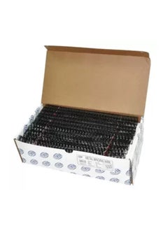 FIS 100-Piece FIS Metal Binding Wire Black 9/16 Inch, 34-Loop 3:1 - 