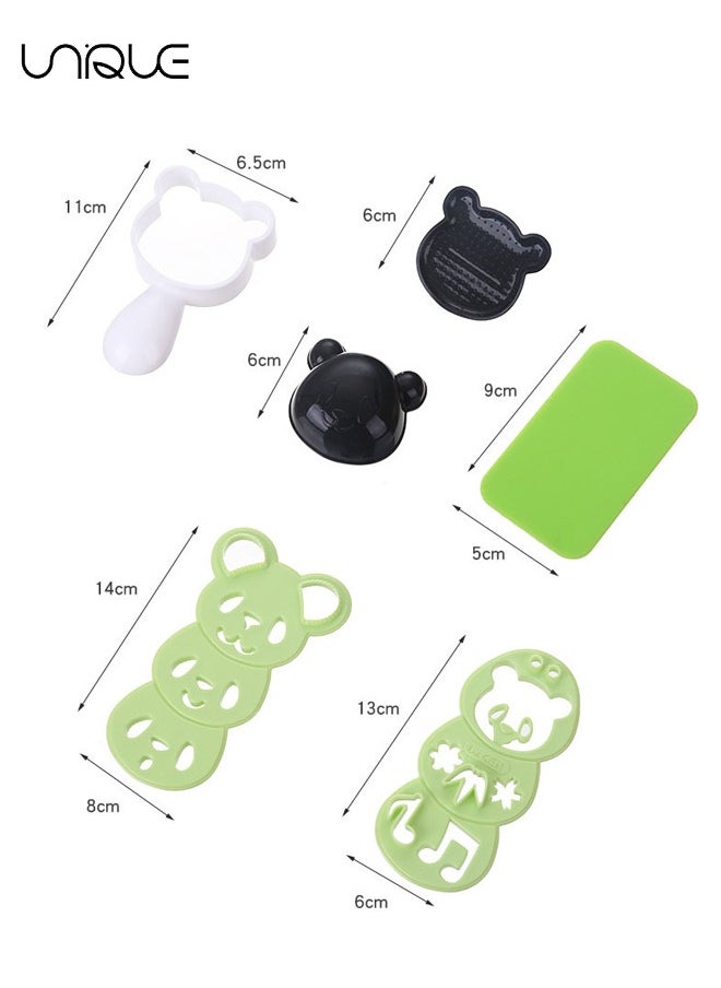 4 Piece Rice Ball Mould Set - Cute Rice Ball Mould - Sushi Mould - Sandwich DIY Kitchen Tools