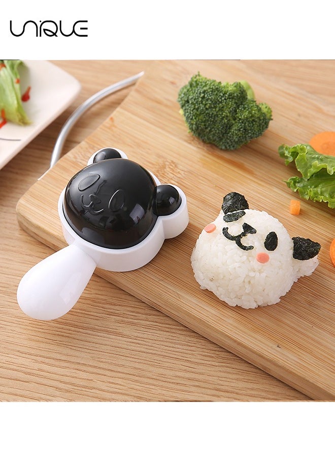 4 Piece Rice Ball Mould Set - Cute Rice Ball Mould - Sushi Mould - Sandwich DIY Kitchen Tools