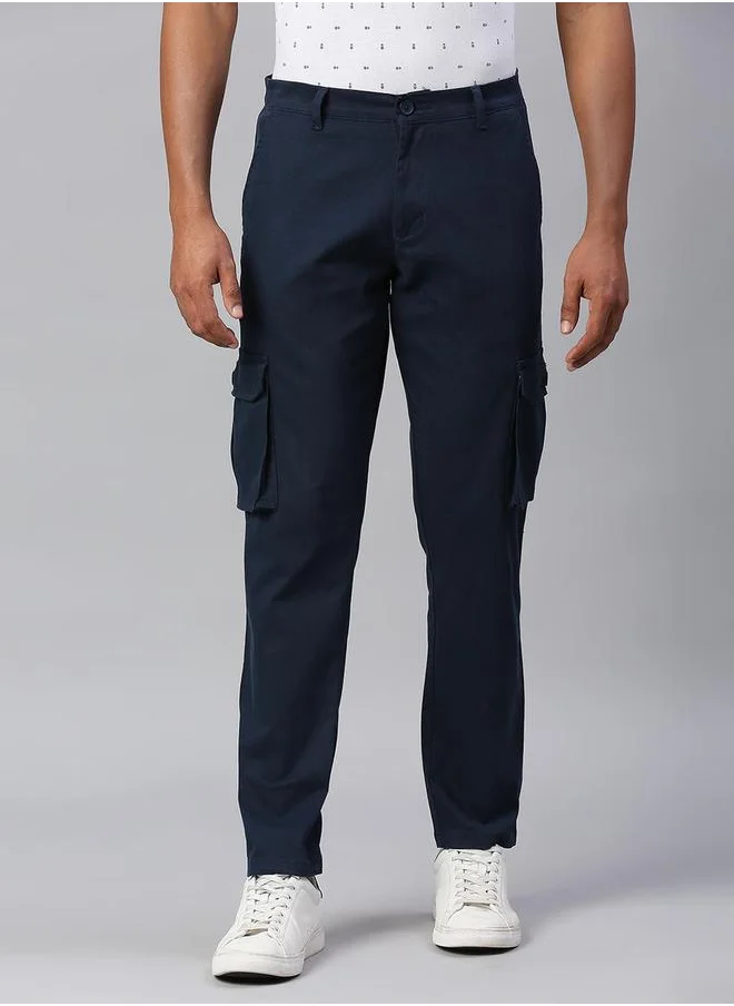 Dennis Lingo Regular Fit Cargos Trousers by Styli