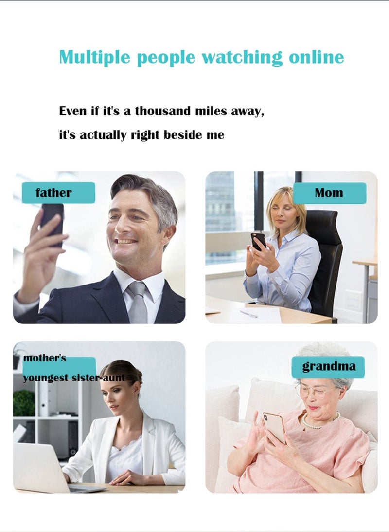 Arabest Wireless WiFi Camera Security Camera 360° Panoramic Full HD , 3 Mega HD Pixel, 64G Memory, Home Camera with HD Night Vision Home Baby Monitor - Image 5