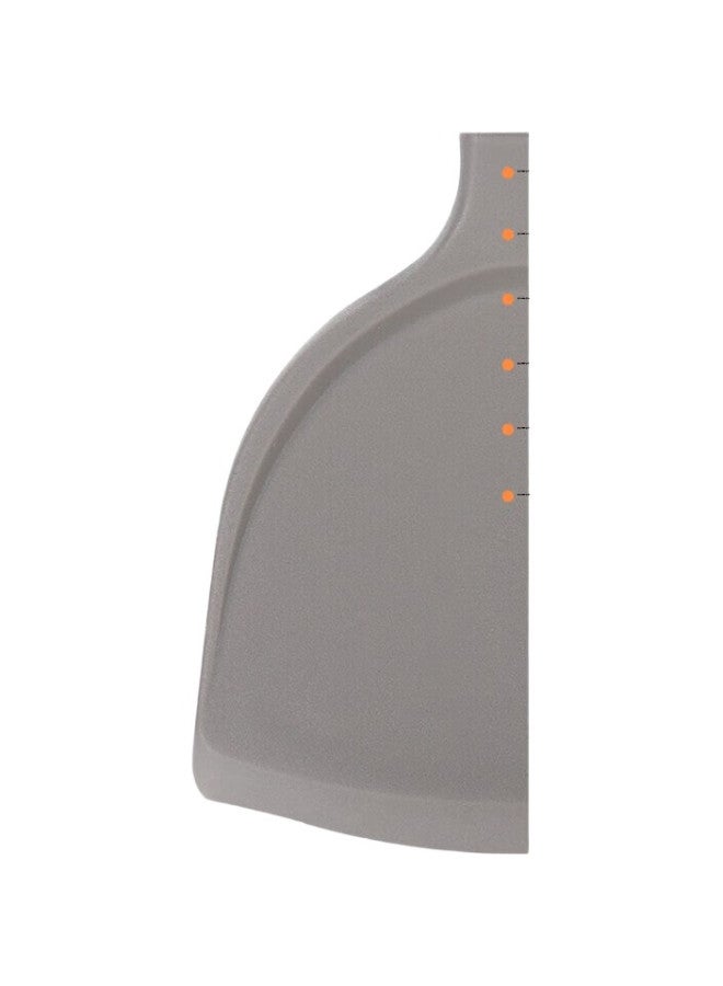 Joyoung Silicone Spatula, Non-Stick Pan, Wok, Frying Pan, Flat Bottom Pan, Specialized Cooking Spatula, Gray, Cf-As0329 - Image 3