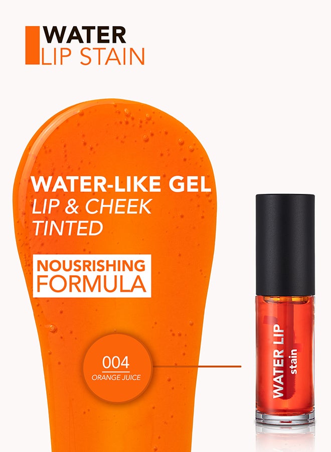 flormar Water Lip Stain Lst-004 Orange Juice - Image 5