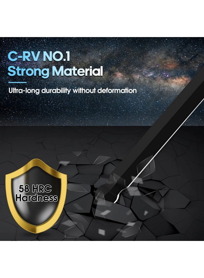 DISEN 13 Pieces Hex Key Allen Wrench Set Metric Size with Ball End, 1.27-10 MM, Long Arm Ball Design, Chrome Vanadium Steel - Image 2