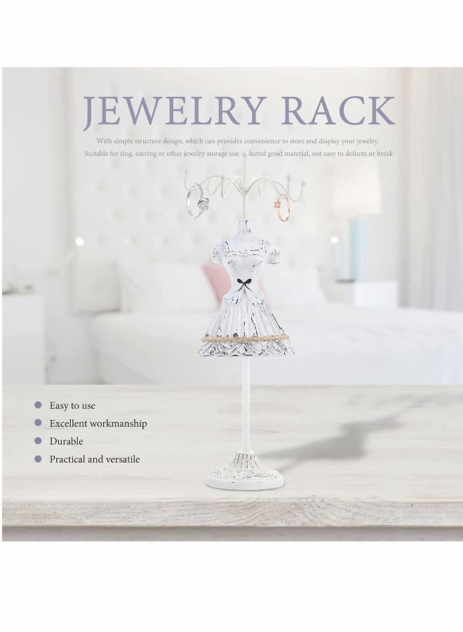 Jewelry Display Stand Jewelry Stand Organizer Bracket Jewelry Organizer Rack Display Holder Necklace For Jewelry Towers Tower Decor For Girls Women - Image 2