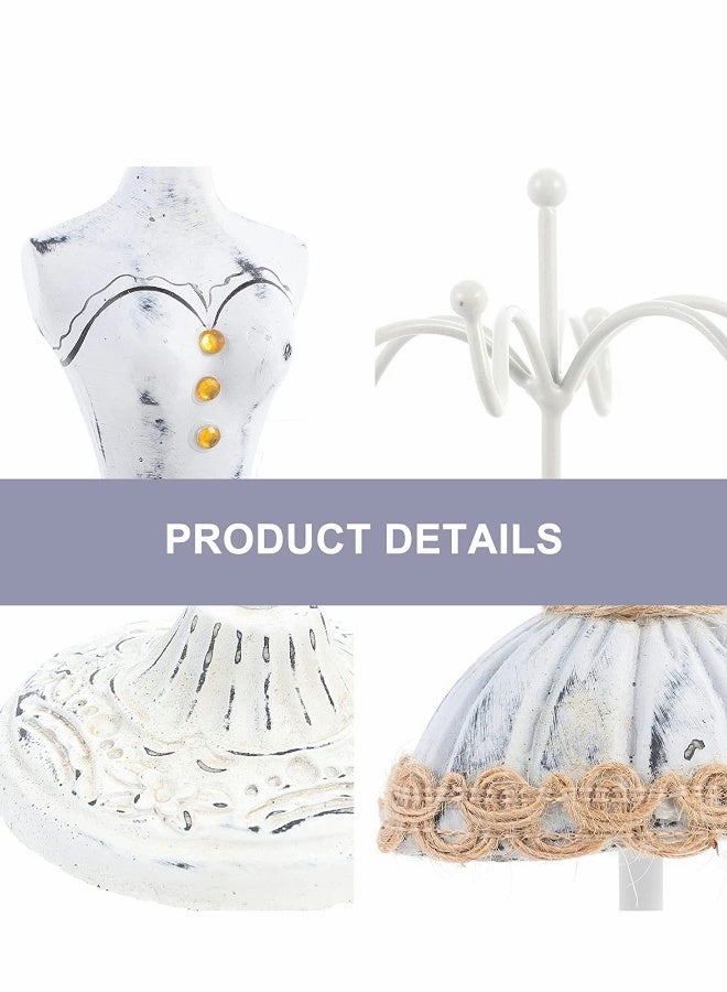 Jewelry Display Stand Jewelry Stand Organizer Bracket Jewelry Organizer Rack Display Holder Necklace For Jewelry Towers Tower Decor For Girls Women - Image 5