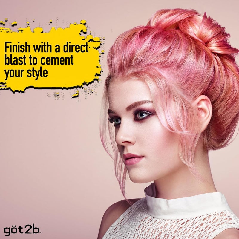GOT 2B Glued Blasting Freeze Hairspray, 12 oz, Pack of 2 - Image 3