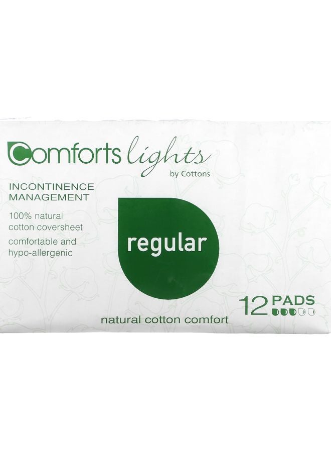 Comforts Lights Regular 12 Pads