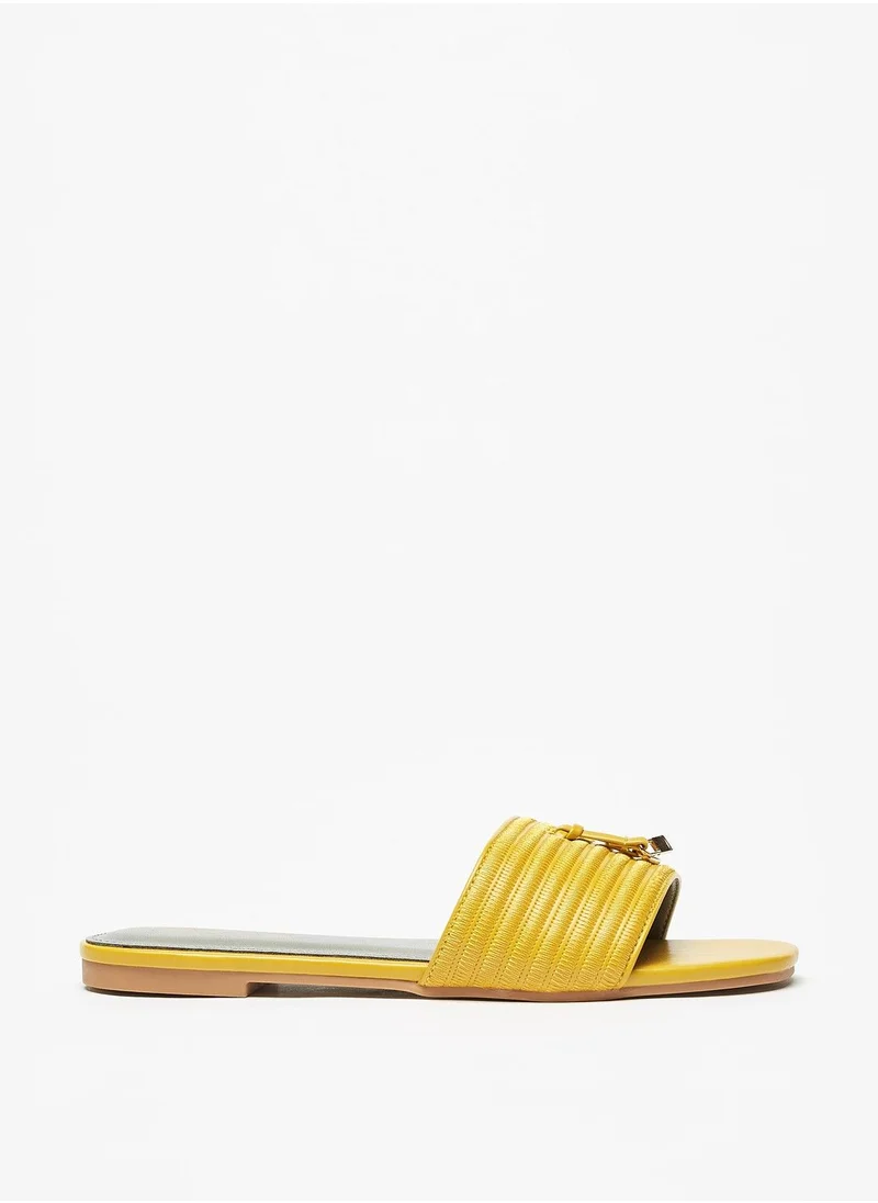 فلورا بيلا Textured Slip On Slides
