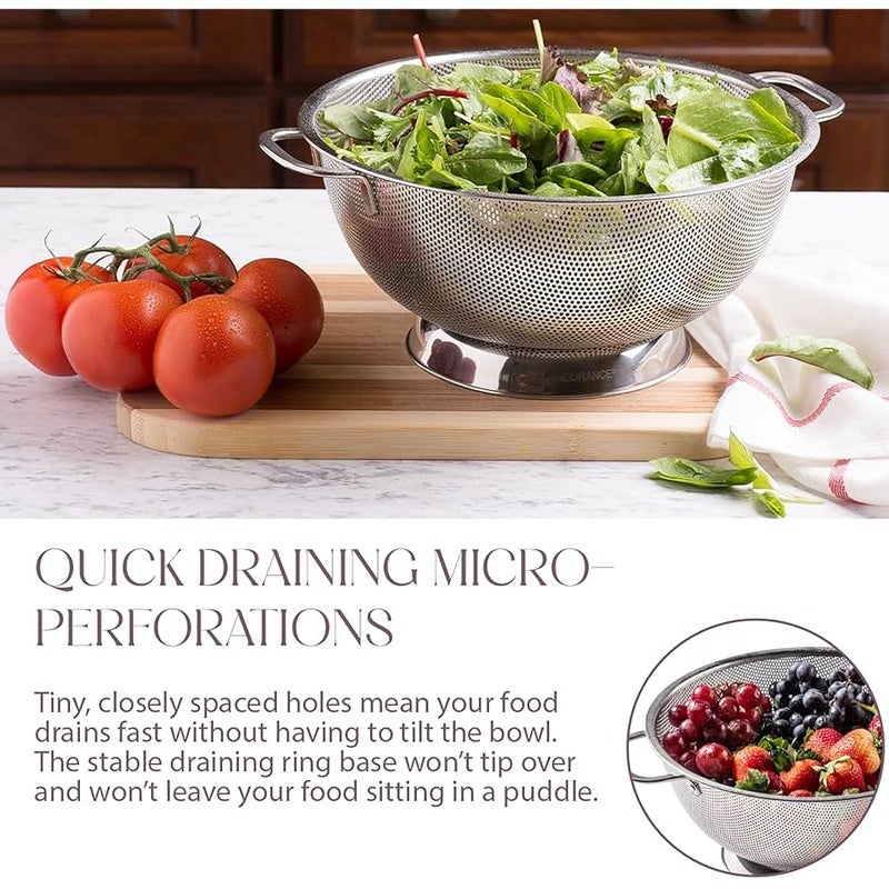 بيلمين الصغرى مثقب الفولاذ المقاوم للصدأ 5-ربع مصفاة-غسالة صحون آمنة - Image 3