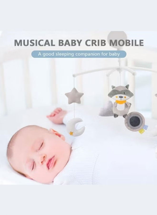 لعبة سرير متحركة موسيقية دوارة مصنوعة من مادة ABS آمنة لا تحتاج إلى بطاريات مصممة خصيصًا كديكور لسرير الطفل - Image 5