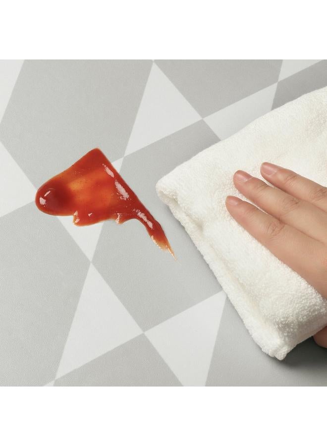 erorex Kitchen mat, grey/white, 45x120 cm - Image 3