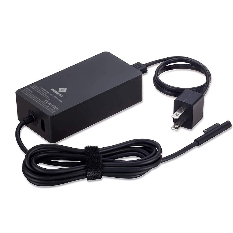 E EGOWAY Surface Book 3 & Pro 127W 15V 8A AC Power Adapter - Compatible with Surface Pro X 7 6 5 4 3, Book 3 2 1, Laptop Studio 4 3 2 1, Go with 6ft Power Cord - Image 1