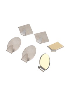 LAWAZIM 6-Piece Adhesive Hooks  - Image 2