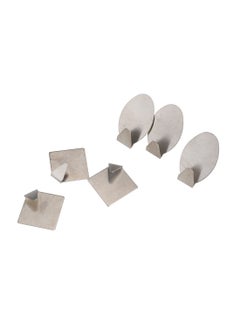LAWAZIM 6-Piece Adhesive Hooks  - Image 3