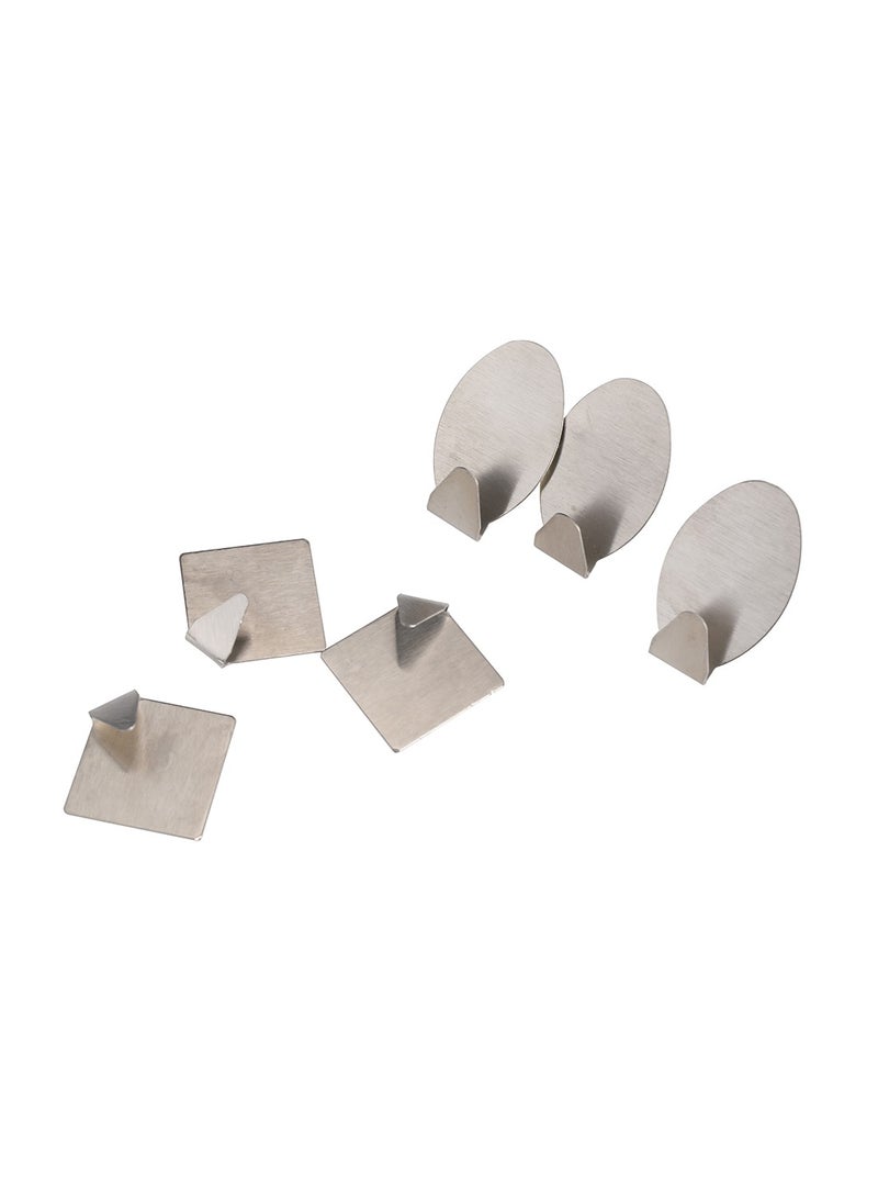 LAWAZIM 6-Piece Adhesive Hooks - Image 3