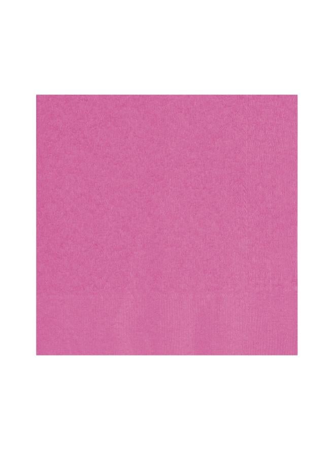 Unique Hot Pink Beverage Napkins - Pack Of 20 - Image 2