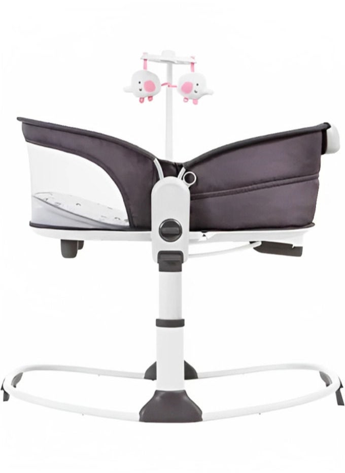Toys4you Baby Rocker Deluxe 6 In 1 Rocking Bassinet Multifunctional Bassinet For Newborn Boy Girl For The Age 0 To 12 Month  - Image 2