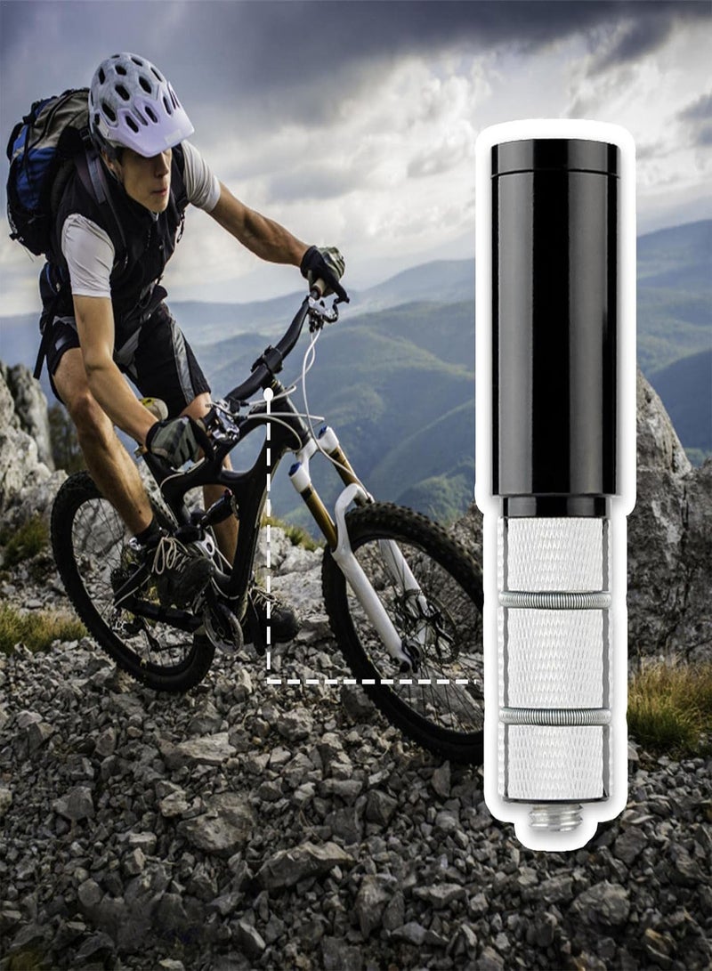 GGOOT Mountain Bike Handlebar Riser,Aluminium Alloy Bike Fork Extender | Bike Stem Riser, Bike Fork Stem Extender, Handlebar Riser Adapter, Suitable For Mountain Bike Bicycle Accessories  - Image 2