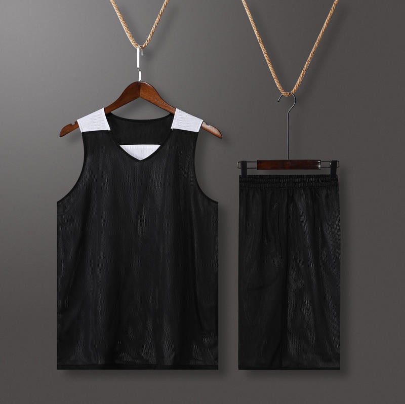 Extremely Fast Double-Sided Basketball Uniforms For Adults, Customized Quick-Drying Breathable Training Suits, Trendy Street Sports Jerseys - Image 4