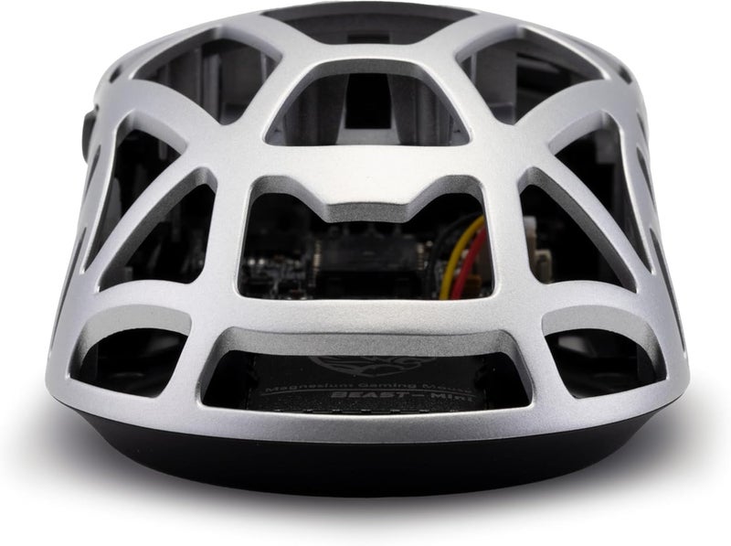 Beast X Mini Pro Ultra-Light 34g ماوس الألعاب المغنيسيوم ، PAW3950 مستشعر HS ، معدل استطلاع 8K ، 30000 DPI ، OM & TTC المفاتيح ، لوحات جانبية قابلة للتخصيص.  (أسود (OM مفتاح الشقوق الجانبية)) - Image 5