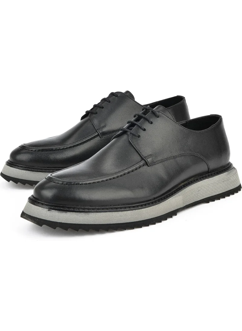 Ziya , Men's Leather Shoes 1431028Z4035 Black