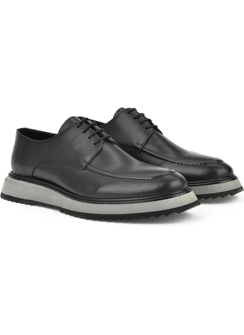 Ziya , Men's Leather Shoes 1431028Z4035 Black