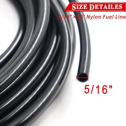 RJSPHH 516 Fuel Line Repair Kit 516 in 8mm Nylon Fuel Line Replacement Kit 23 Pack FLK56 - Image 3