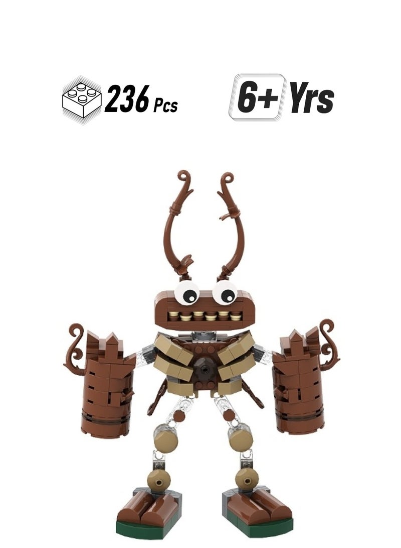 XiuWoo 236 pcs  My Singing Monsters Combination Educational Fun Collectible Action Figure Set Building Blocks Toy - Image 1