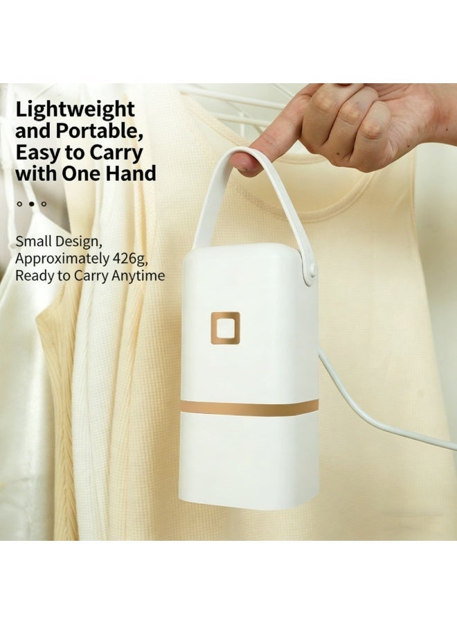 Sisily Portable Clothes Dryer, Mini Electric Garment Dryer with 360° Hot Air Circulation, Fast Drying Machine for Travel and Home Use - Image 2
