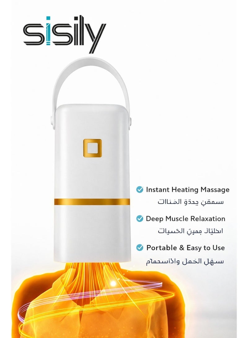 Sisily Portable Clothes Dryer, Mini Electric Garment Dryer with 360° Hot Air Circulation, Fast Drying Machine for Travel and Home Use - Image 1