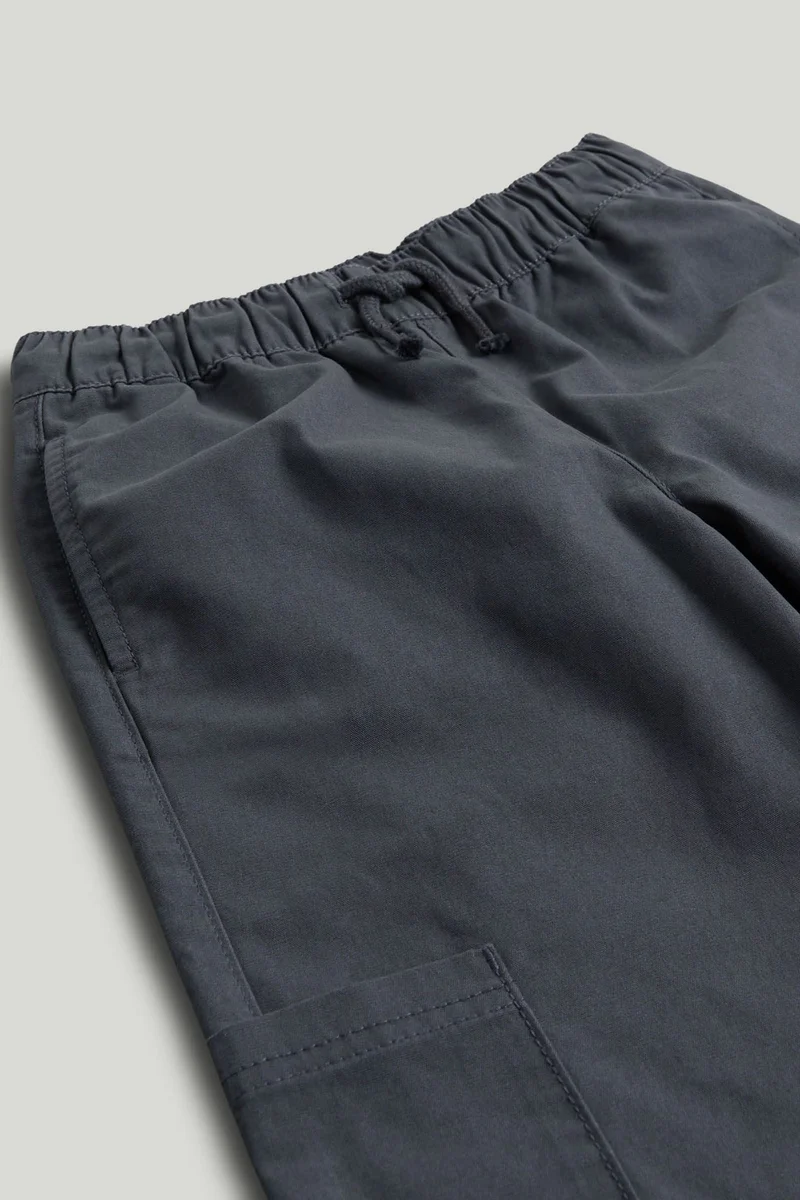 مذركير بنطلون كارجو قماشي بني