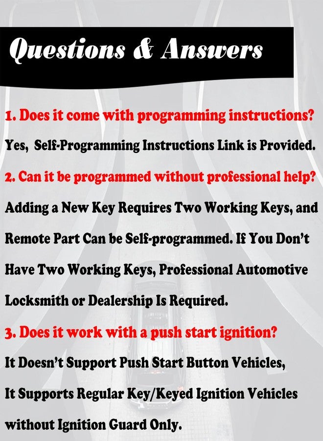 MechanMagic مفتاح بديل متوافق مع طرازات فورد F-150/F150 موديلات 2011-2014، وF-250، وF-350 سوبر ديوتي موديلات 2011-2015-2016، وF-450، وF-550، وF-650، وإكسبلورر، وإكسبيديشن موديلات 2009-2017، مع خاصية الدخول بدون مفتاح والتحكم عن بعد في التشغيل - Image 3