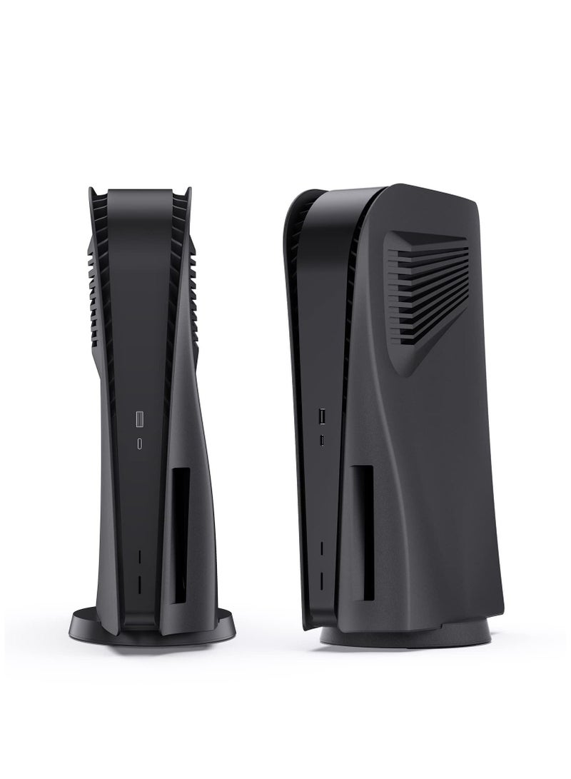 Protective Shell Cover Face Cover Skins Shell Panels for PS5 Console Playstation 5 Accessories Faceplate Protective Shell Replacement Plate Dustproof Anti-Scratch - Image 1