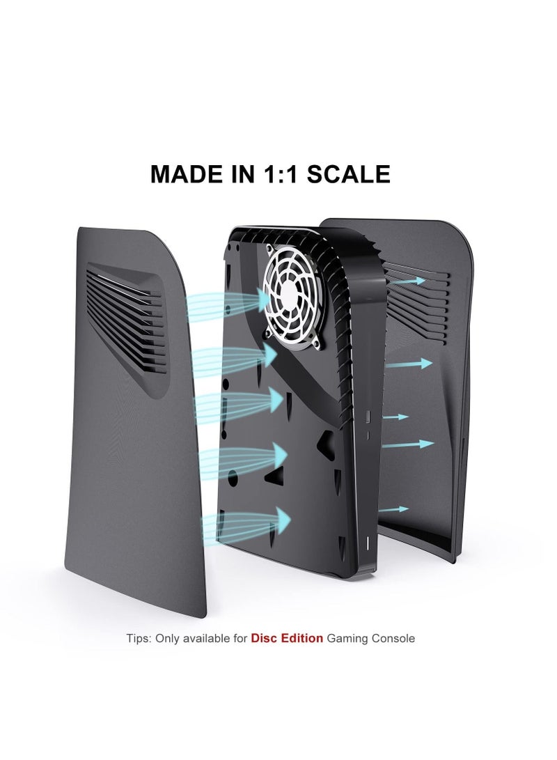 Protective Shell Cover Face Cover Skins Shell Panels for PS5 Console Playstation 5 Accessories Faceplate Protective Shell Replacement Plate Dustproof Anti-Scratch - Image 2
