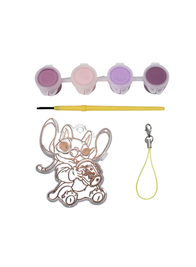 ديزني Stitch Make Your Own Suncatcher | Painting Kit | Art & Craft For Kids | Fun Staycation Activity | Age 3+
