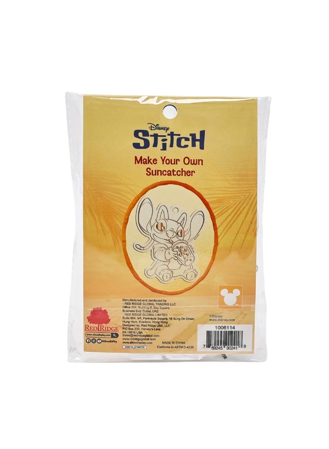 Disney Stitch Make Your Own Suncatcher | Painting Kit | Art & Craft For Kids | Fun Staycation Activity | Age 3+ - Image 2