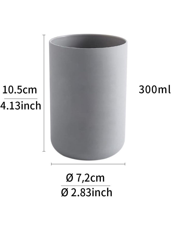 HOMESTAR 2 Pieces Toothbrush Holders, Bathroom Toothbrush Cup, Makeup Brush Bracket, Accessory Organizer and Toothbrush Bracket - Image 5