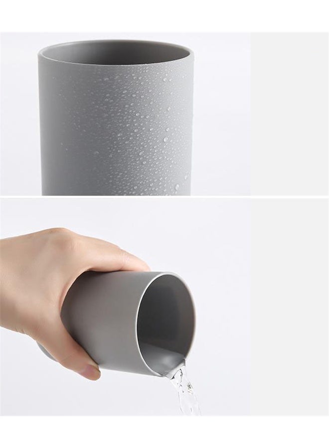 HOMESTAR 2 Pieces Toothbrush Holders, Bathroom Toothbrush Cup, Makeup Brush Bracket, Accessory Organizer and Toothbrush Bracket - Image 3